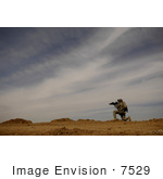 #7529 Stock Picture Of A Us Army Soldier On Patrol