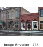 #753 Photograph of Downtown Jacksonville, Oregon in the Snow by Jamie Voetsch