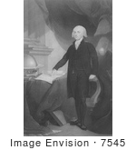 #7545 Picture Of James Madison 4th American President
