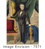 #7571 Picture Of James Knox Polk