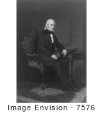 #7576 Picture Of James Knox Polk 11th American President