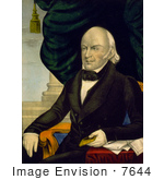#7644 Picture Of President John Quincy Adams