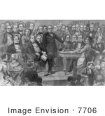 #7706 Picture Of Zachary Taylor Inauguration