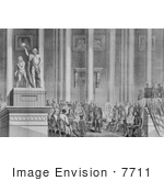#7711 Picture Of Zachary Taylor Presidential Inauguration