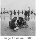 #7820 Photo Of Sand Casltes Coney Island