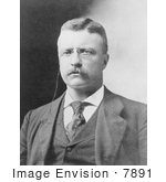 #7891 Picture Of President Theodore Roosevelt