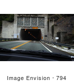 #794 Photography Of Driving Towards A Tunnel