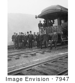 #7947 Picture Of President Theodore Roosevelt And Train