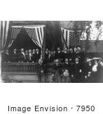 #7950 Picture Of Roosevelt And Detectives