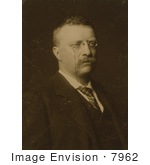#7962 Picture Of Theodore Roosevelt In 1900