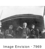 #7969 Picture Of Roosevelt On Train