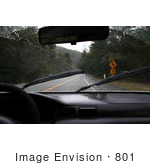 #801 Photography Of Driving In Rainy Weather