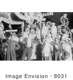 #8031 Picture Of People Celebrating Mardi Gras Coney Island
