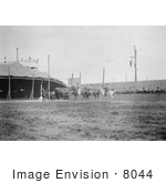 #8044 Picture Of Wild West Polo Game Coney Island