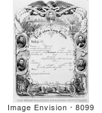 #8099 Picture Of Soldier’S Discharge Certificate