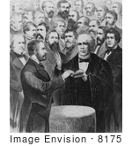 #8175 Picture Of President Grant Oath Of Office