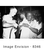 #8346 Picture Of A Togo Man Getting A Smallpox Vaccination