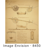 #8450 Picture Of Airship Design Drawings