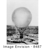 #8487 Picture Of Henry Giffard’S Balloon
