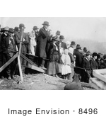 #8496 Picture Of People Waiting Marianna Mine Disaster