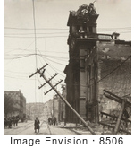 #8506 Picture Of The San Francisco Earthquake And Fire