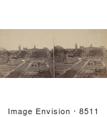 #8511 Picture Of The Aftermath Of Fire In 1866