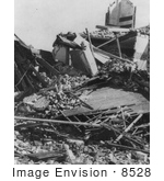 #8528 Picture of the St. Lucas Terrace, Galveston Disaster by JVPD