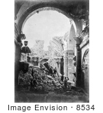 #8534 Picture Of The Church Of Saint Domingo In Ruins