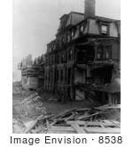 #8538 Picture Of Club House Press Great Flood Of 1889