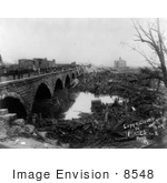 #8548 Picture Of The Johnstown Flood Aftermath