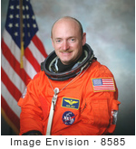 #8585 Picture Of Astronaut Mark Edward Kelly