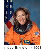 #8593 Picture Of Astronaut Sandra Hall Magnus