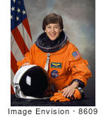 #8609 Picture Of Astronaut Wendy Barrien Lawrence