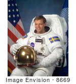 #8669 Picture Of Astronaut Arne Christer Fuglesang