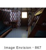 #867 Photography Of A Yurt Interior