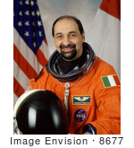#8677 Picture Of Astronaut Umberto Guidoni