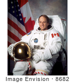 #8682 Picture Of Astronaut Steven Glenwood Maclean