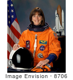 #8706 Picture Of Astronaut Barbara Radding Morgan