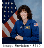 #8710 Picture Of Astronaut Laurel Blair Salton Clark