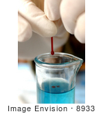 #8933 Picture Of Testing Blood For Iron Levels