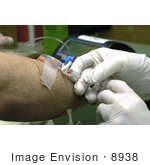 #8938 Picture Of A Blood Draw