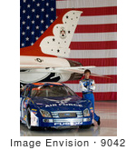 #9042 Photo Of Jon Wood Air Force Race Car Driver