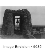 #9085 Picture Of A Belfry At Acoma