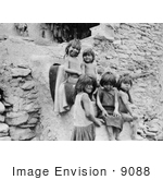 #9088 Picture Of Hopi Indian Children
