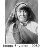 #9089 Picture Of An Acoma Woman