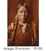 #9100 Picture Of A Native American Jicarilla Man