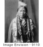 #9110 Picture Of A Native American Jicarilla Man