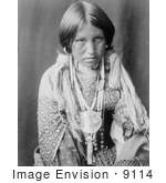 #9114 Picture Of A Jicarilla Indian Girl