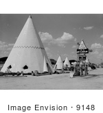 #9148 Picture Of A Tipi Hotel