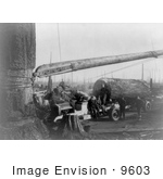 #9603 Picture Of A Trucking Logging In 1921